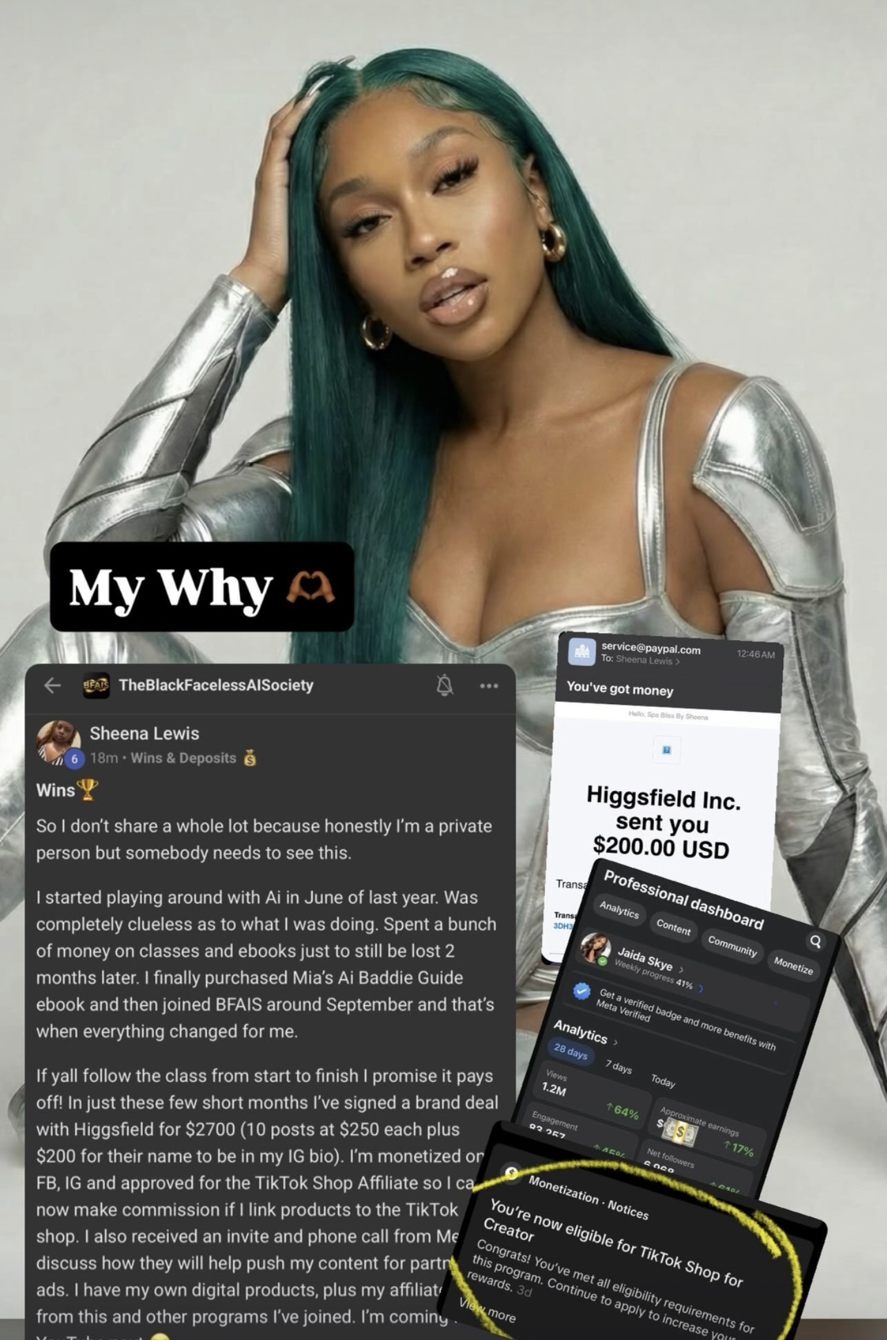 @therealjaidaskye student revenue screenshot